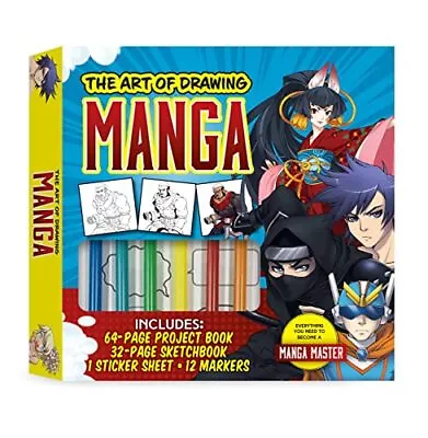 The Art Of Drawing Manga Kit: Everything You Need To Become A Manga Master • £10