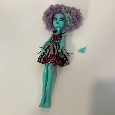Monster High Honey Swamp Freak Du Chic Doll Dress Broken Hand Circus Puppet • $43.57