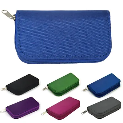 Memory Card Storage Case Holder SD MMC Micro CF Protector Wallet Carrying  Bag • $3.79