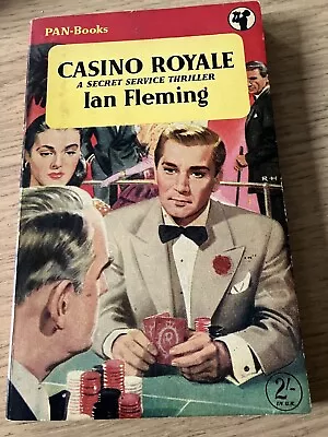 Casino Royale By Ian Fleming - 1955 Pan 1st Edition. Blond Bond Version • £650