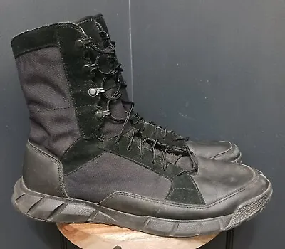 Oakley SI Light Patrol Men's Size 13 Black Lace Up Ankle Combat Boot 11190-02E • $25