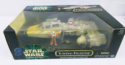 Hasbro Y-wing FIGHTER The Power Of The Force Star Wars Rare Unopened From Japan • $232.99