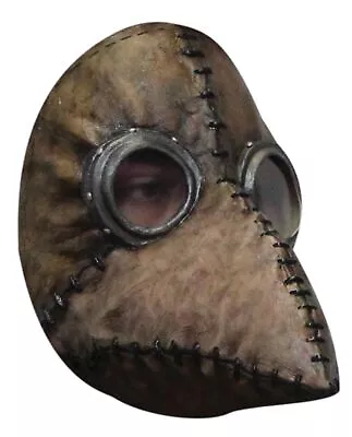 Ghoulish - Plague Doctor Brown Latex Mask • $32.15