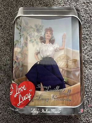 I Love Lucy Episode 150 Lucy's Italian Movie 1999 NIB Collector Barbie • $17.99