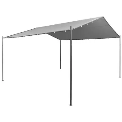 Garden Gazebo Steel Frame Outdoor Party Tent Wedding Event Shelter Canopy 4x4m • $286.95