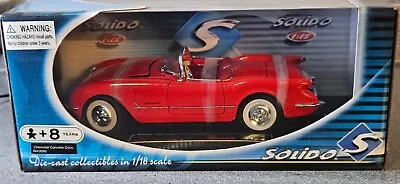 Solido Chevrolet Corvette Convertible MIB 1/18 Scale DieCast Car • $24