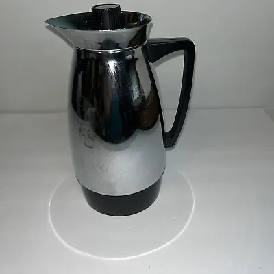 Vintage Glass Lined Metal & Plastic Insulated Coffee Pitcher Made In Japan • $9.99