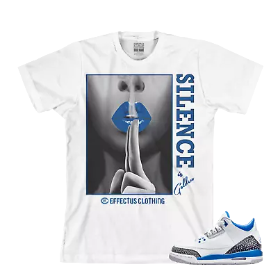 Tee To Match Air Jordan Retro 3 Racer Blue. Silence Racer Blue  • $24