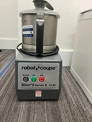 Robot Coupe Blixer 3 Series D Stainless Kitchen Food Processor BlenderMixer USED • $2499.99