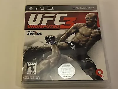 UFC Undisputed 3 (PlayStation 3 PS3)  Tested • $14.99