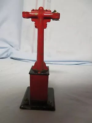 VINTAGE 1930's MARX TRAIN DOUBLE BEACON LIGHT TOWER RED O SCALE  7  • $24.99