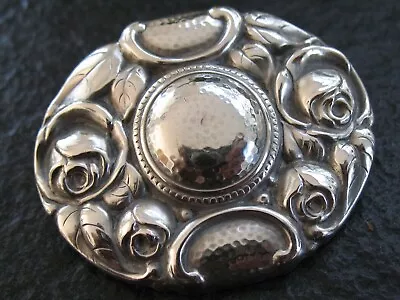 Brooch Silver 800 Art Nouveau Um 1900 Very Nice • $96.08