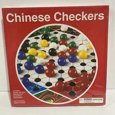 Vintage 1992 Pressman Chinese Checkers Board Game New Sealed • $18.99