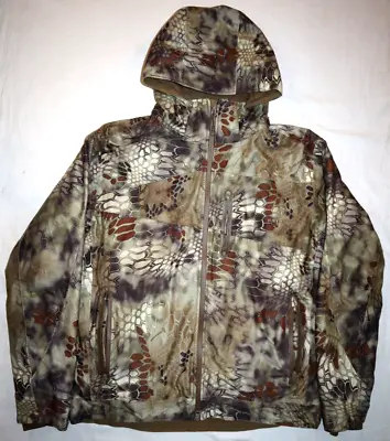 KRYPTEK CAMO XL HEAVY JACKET Hoodie Hex Snakeskin Battlefield Hunting Primaloft • $189.99