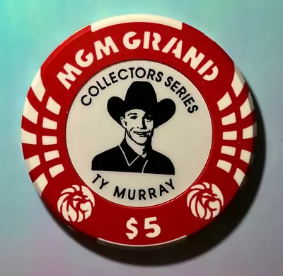 ⚡️❄️ Casino Chip OMG 😳 $5 MGM Grand TY Murray Las Vegas⚡️❄️⚡️❄️⚡️❄️⚡️ • $1