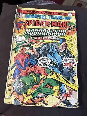 Marvel Team Up #44 Spider-Man And MoonDragon (1976) • $9.99