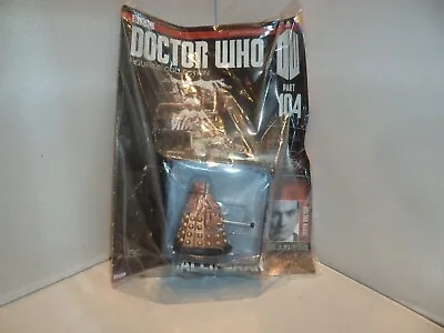 Doctor Who Figurine Collection Issue 104 Dalek Caan New In Sealed Bag • £40