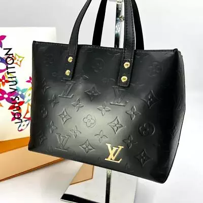 Louis Vuitton Verni Lead PM Monogram Gold Bracket Handbag Repainted Authentic • $222.50