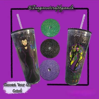 Snowglobe Maleficent Inspired Tumbler  • $70