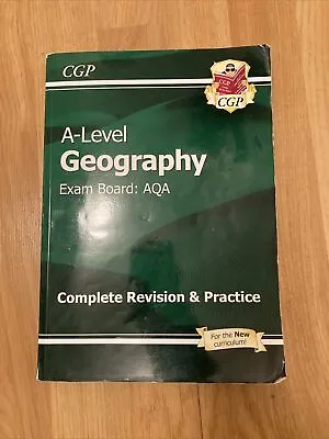 Aqa A Level Geography CGP Textbook Revision And Practice  • £1.50