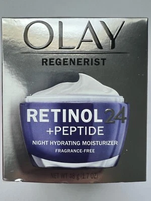 $31.96 • Buy Olay Advanced Retinol 24+ Peptide Night Moisturizer Fragrance-Free 1.7 Oz