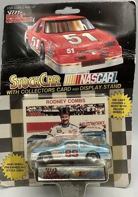 Rodney Combs #89 NASCAR Stick Car And Display Stand Racing Champions 1:64 • $12.57