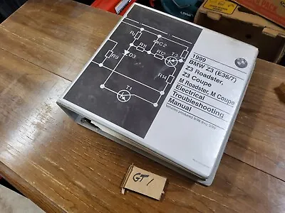 OEM 1999 BMW Z3 M ROADSTER COUPE ELECTRICAL TROUBLESHOOTING Repair Manual E36/7 • $224.95