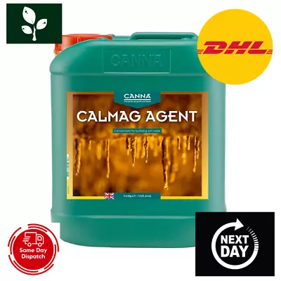 Canna CalMag Agent 10L Calcium Magnesium Cal Mag Nutrient FAST DHL POST NEXT DAY • £49.95