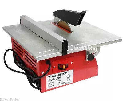 7  Electric Tile Wet Marble Cutter Saw Bench Top Table  UL • $135.99