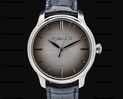 H. Moser And Cie. 343.505 Monard Centre Seconds 18k White Gold Fume Dial • $13900