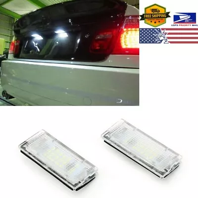 Vehicle LED License Plate Light Lamps Tail Light For BMW E46 3 Series 1998-2007 • $14.22