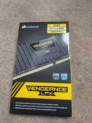 CORSAIR VENGEANCE LPX 8GB (2x4GB) 3000MHz CL16 DDR4 • £12