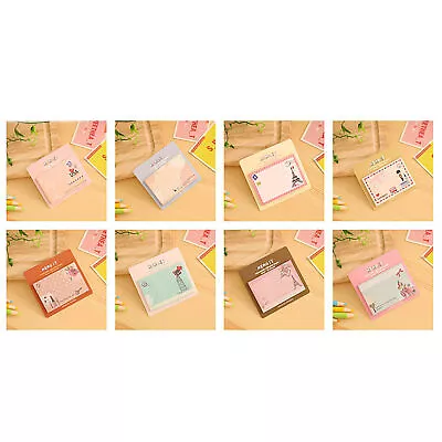 Cute Cartoon Sticky Notes Portable 20 Sheet Self Stick Notes Creative Square • $11.19