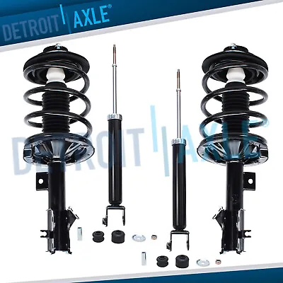 Front Struts W/ Coil Springs Rear Shock Absorbers For 2004 - 2008 Nissan Maxima • $188.43