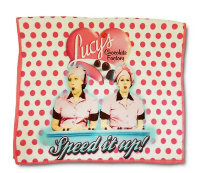 I Love Lucy Kitchen Dish Towel 24  Chocolate Factory Cooking Chef Baking Gift • $12.99