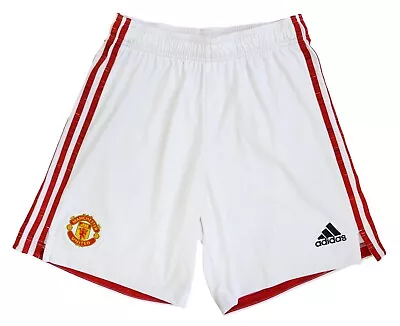 Manchester United 2020/2021 Home Football Shorts Jersey Adidas Size M • $22.49