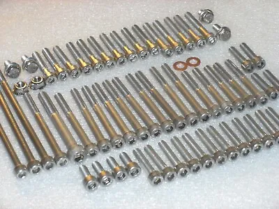 Honda VT125 Shadow XL125 Varadero Engine Covers 66pc Stainless Allen Bolts Kit  • $26.15