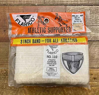 Vintage Jockstrap Flarico Athletic Supporter 1980s NOS Sealed No. 110 • $18