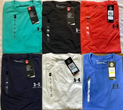 Under Armour Men's Sports Style T-Shirt Crew Neck Sport-Running-Gym L XL @sale • £10.48