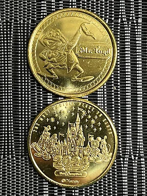 Walt Disney World Mr. Toad Essential 2024 Gold/bronze Medallion Coin • $14.95