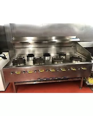 £2350 • Buy Commercial Chinese Wok Burner Cooker Gas For Take Away Restaurant