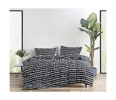 MARIMEKKO - King Comforter Set Soft Cotton Bedding With Matching Shams All ... • $245.68