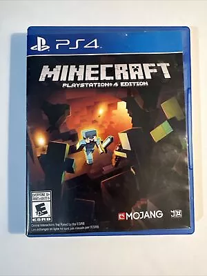 Minecraft PlayStation 4 Edition (PlayStation 4 PS4 2014) • $23.73