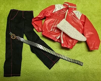 Vintage 1984' LJN Michael Jackson  Beat It   Doll Clothes Outfit  • $10