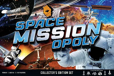 MasterPieces Family Board Games - Space Mission Opoly • $29.99