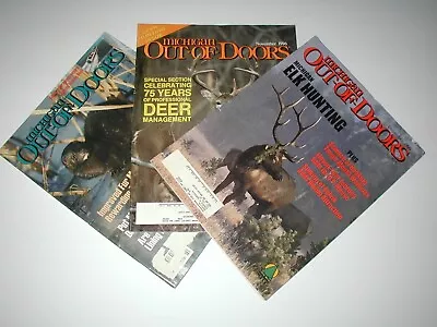 Vintage Michigan Out Of Doors Magazine Lot Of 6 From 1994-1998 • $7.99