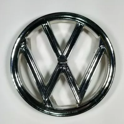 $13.45 • Buy Front Hood Emblem 3 Tab 76mm Diameter Volkswagen T1 Bug Beetle 1960-10/1962