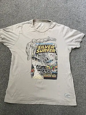 £10 • Buy Marvel Silver Surfer Comic Book T-Shirt Mens Size Large Vintage