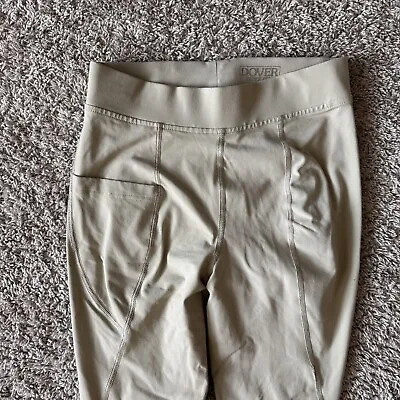 Dover Saddlery Riding Sport Leggings Womens XL (approx 26x27) Beige • $20