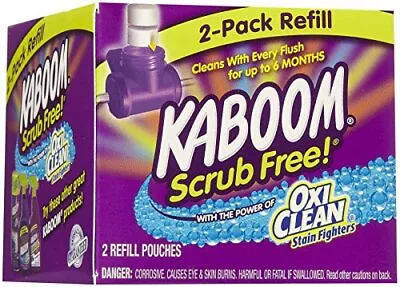 Kaboom With OxiClean Scrub Free! Refill 2 Ct • $17.79